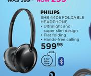 Philips SHB 4405 Foldable Headphone