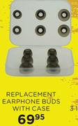 Replacement Earphone Buds With Case