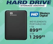 Western Digital WD Elements Portable HD-1TB