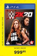 PS4 WWE 2K20