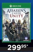 Xbox One Assassins Creed Unity