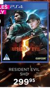 PS4 Resident Evil 5HD