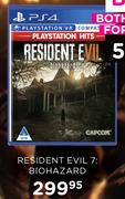 PS4 Resident Evil 7: Biohazard