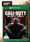 Xbox One Call Of Duty Black OPS III