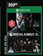 Xbox One Mortal Kombat XL