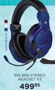 Big Ben Stereo Headset V3