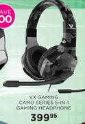 VX Gaming Camo Series 5-In-1 Gaming Headphone