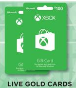 XBox One Live Gold Cards 3 Month