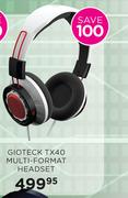 Gioteck TX40 Multi-Format Headset