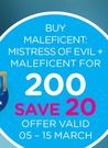 Disney Maleficent: Mistress Of Evil + Disney Maleficent DVD