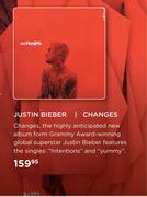 Justin Bieber Changes CD