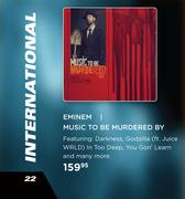 Eminem Music To Be Murdered By CD