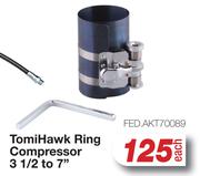 Tomi Hawk Ring Compressor 3 1/2 To 7" FED.AKT70089-Each