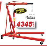 2 Ton Crane On Wheels FED.CR2T-Each