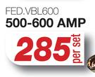 Jumper Cables 500-600 Amp FED.VBL600-Per Set