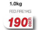 Fire Extinguisher 1.0Kg FED.FIRE1KG-Each