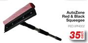 Auto Zone Red & Black Squeegee FED.VPH002-Each