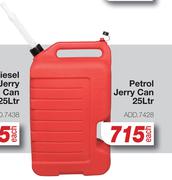 Addis Petrol Jerry Can ADD.7428-25L Each