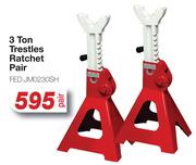3 Ton Trestles Ratchet Pair FED.JM0230SH-Per Pair