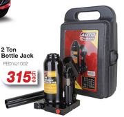 Auto Kraft 2 Ton Bottle Jack FED.VJ1002-Each