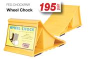 Wheel Chock FED.CHOCKPAIR-Per Pair
