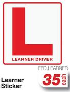 Learner Sticker FED.LEARNER-Each