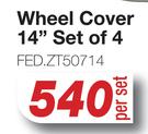 Wheel Cover 14" Set Of 4 FED.ZT50714-Per Set