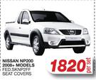 Skinz Custom Fit Seat Covers For Nissan NP200 2008+ Models FED.SKNP2FF-Per Set