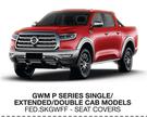 Skinz Custom Fit Seat Covers For GWM P Series Single/Extended/DBL Cab Models FED.SKGWFF-Per Set