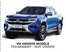 Skinz Custom Fit Seat Covers For VW Amarok Models FED.SKAMAFF-Per Set