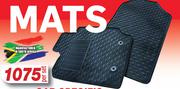 Race Rubber Mats For Mazda BT50 DBL Cab 2011+ Models FED.MAT000115-MAT SET-Per Set