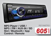 RA MP3 Player/USB/MP3/FM/Aux In/SD Slot/Bluetooth/App Control/Remote REF.RABTR01-Each