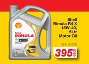 Shell Rimula R4 X 15W-40, Motor Oil SHL.97308-5Ltr Each