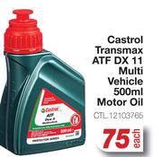 Castrol Transmax  ATF DX 11 Multi Vehicle Motor Oil CTL.12103765-500ml Each