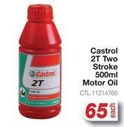 Castrol 2T Two Stroke Motor Oil CTL. 11214765-500ml Each