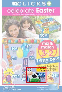 Clicks : Celebrate Easter (25 Mar - 22 Apr 2014), page 1
