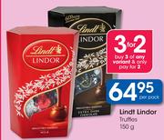 Lindt Lindor Truffles-150g Per Pack