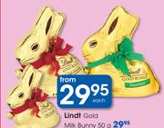 Lindt Milk, Hazelnut Or Dark Chocolate-100g Each