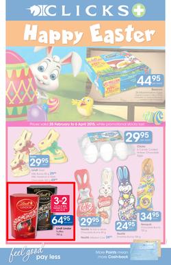 Clicks : Happy Easter (25 Feb - 6 Apr 2015), page 1