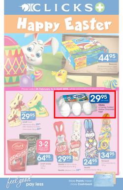 Clicks : Happy Easter (25 Feb - 6 Apr 2015), page 1