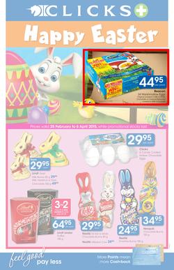 Clicks : Happy Easter (25 Feb - 6 Apr 2015), page 1