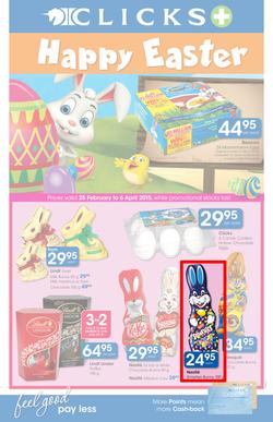 Clicks : Happy Easter (25 Feb - 6 Apr 2015), page 1
