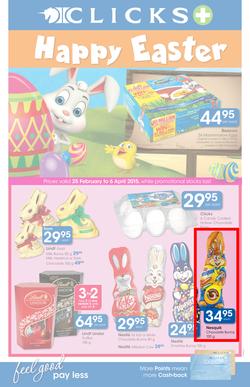 Clicks : Happy Easter (25 Feb - 6 Apr 2015), page 1