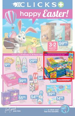 Clicks : Happy Easter (24 Feb - 28 Mar 2016), page 1