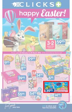 Clicks : Happy Easter (24 Feb - 28 Mar 2016), page 1
