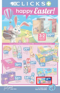 Clicks : Happy Easter (24 Feb - 28 Mar 2016), page 1