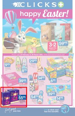 Clicks : Happy Easter (24 Feb - 28 Mar 2016), page 1