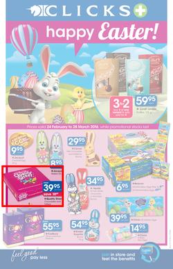 Clicks : Happy Easter (24 Feb - 28 Mar 2016), page 1