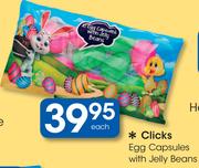 Clicks Egg Capsules With Jelly Beans-Each