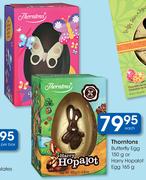 Thorntons Butterfly Egg 150g Or Harry Hopalot Egg 165g-Each